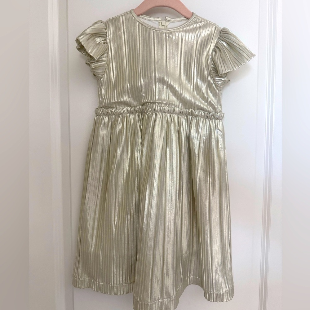 James & Lottie Gigi Gold Dress size 6